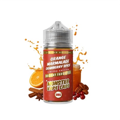 MONSTER VAPE ORANGE MARMALADE CRANBERRY SPICE (30ml/120ml) MONSTER VAPE ORANGE MARMALADE CRANBERRY SPICE (30ml/120ml)